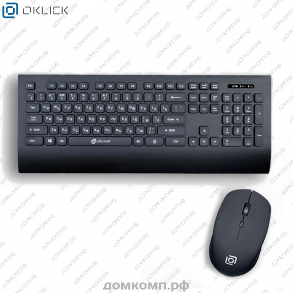 Клавиатура+мышь Oklick 222M недорого. домкомп.рф